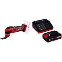 Einhell VARRITO Herramienta Sin Cable Multifunción 0 W- 18 V- Negro-Rojo Set de 14 Piezas + 4512040 Kit con Cargador…